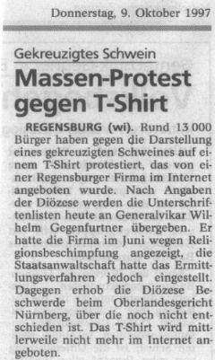 Mittelbayerische Zeitung vom ....